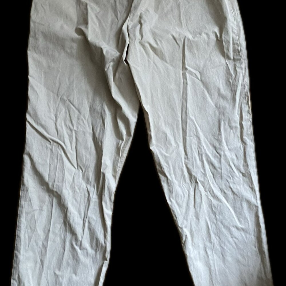 Beige Lightweight Khaki Drawstring Pants - Picture 9 of 10